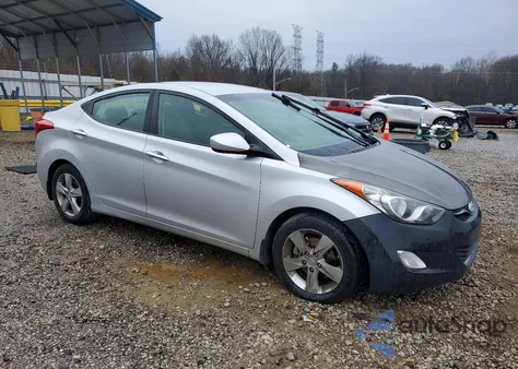 2012 Hyundai Elantra Gls z USA, uszkodzony, nr VIN KMHDH4AE0CU367257